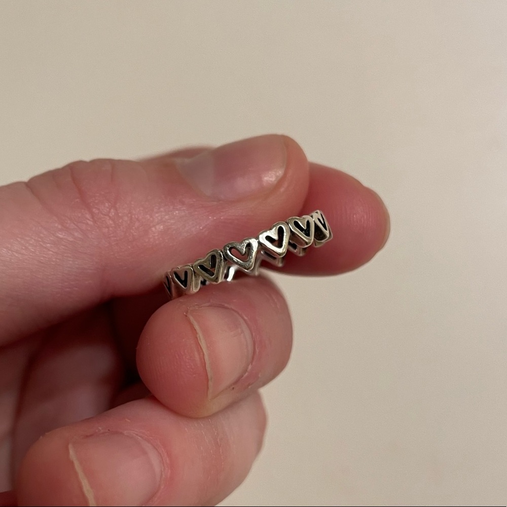 Pandora heart ring size 7.5 or 8